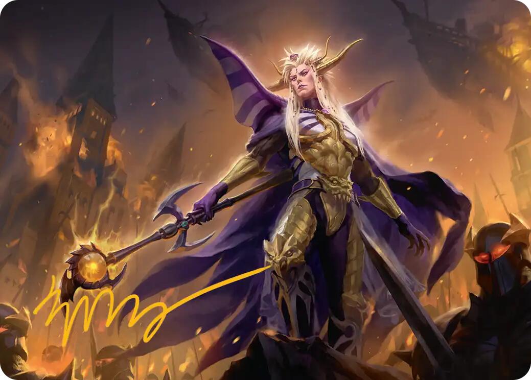 The Emperor of Palamecia Art Card (Gold-Stamped Signature) [FINAL FANTASY Art Series] | Jack's On Queen