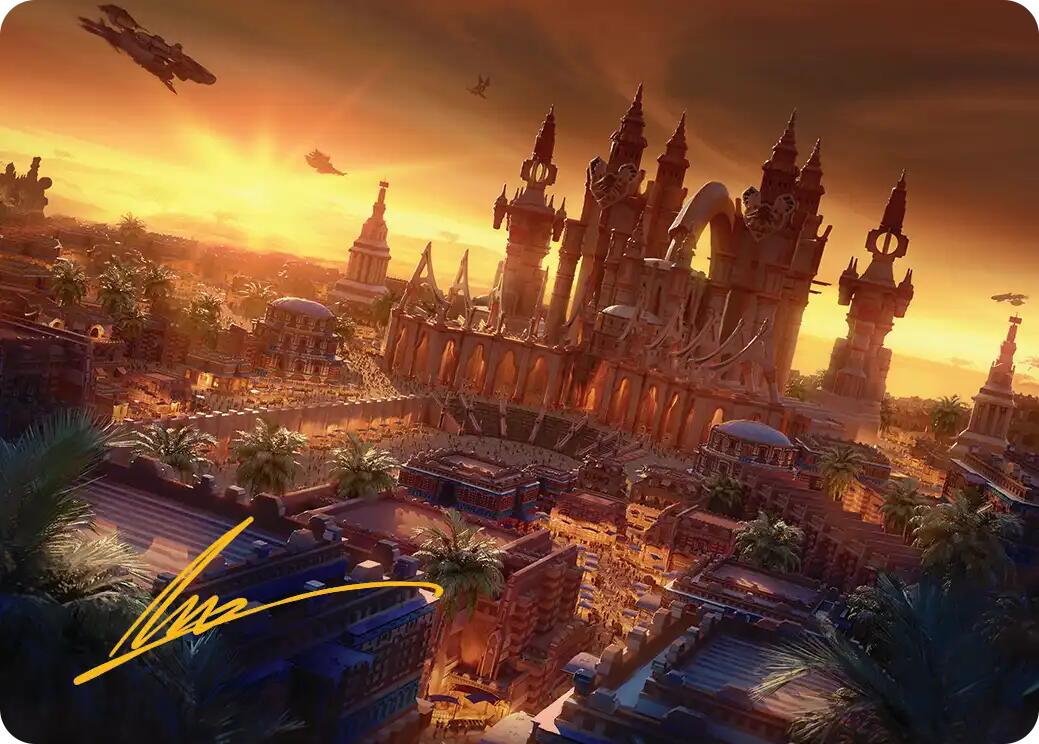 Rabanastre, Royal City Art Card (Gold-Stamped Signature) [FINAL FANTASY Art Series] | Jack's On Queen