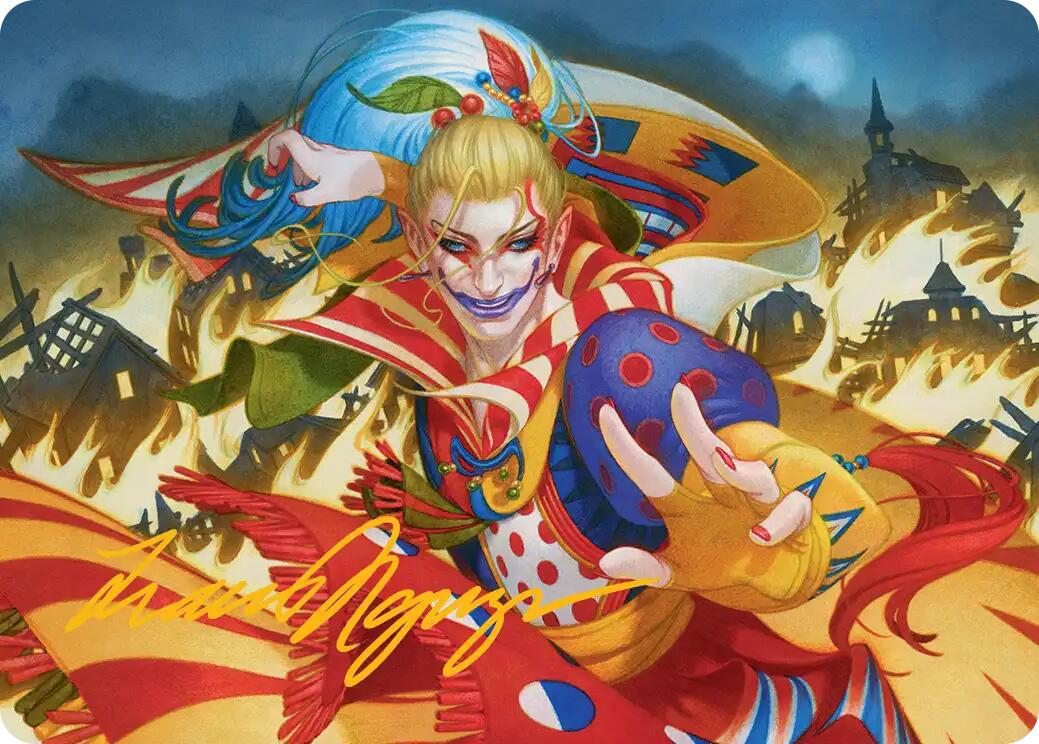 Ruinous Ultimatum Art Card (Gold-Stamped Signature) [FINAL FANTASY Art Series] | Jack's On Queen
