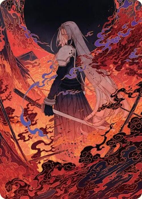 Nibelheim Aflame Art Card [FINAL FANTASY Art Series] | Jack's On Queen