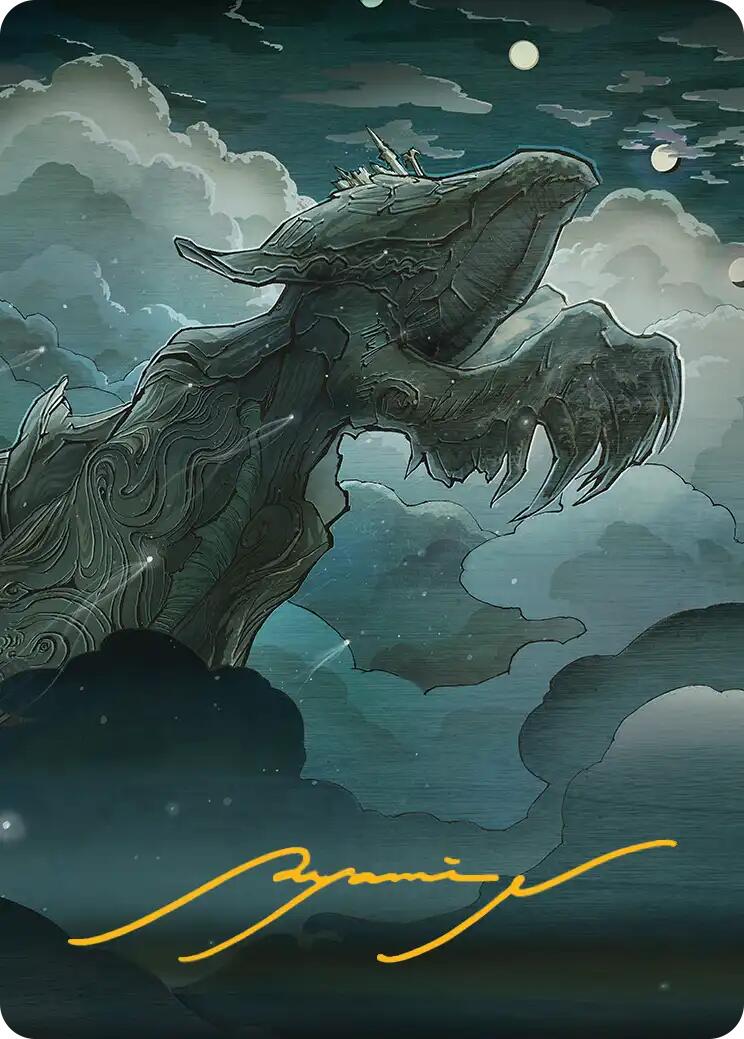 Sin, Spira's Punishment Art Card (Gold-Stamped Signature) [FINAL FANTASY Art Series] | Jack's On Queen