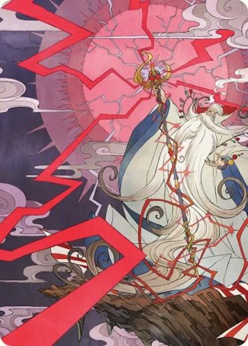 Summon: Esper Ramuh Art Card [FINAL FANTASY Art Series] | Jack's On Queen