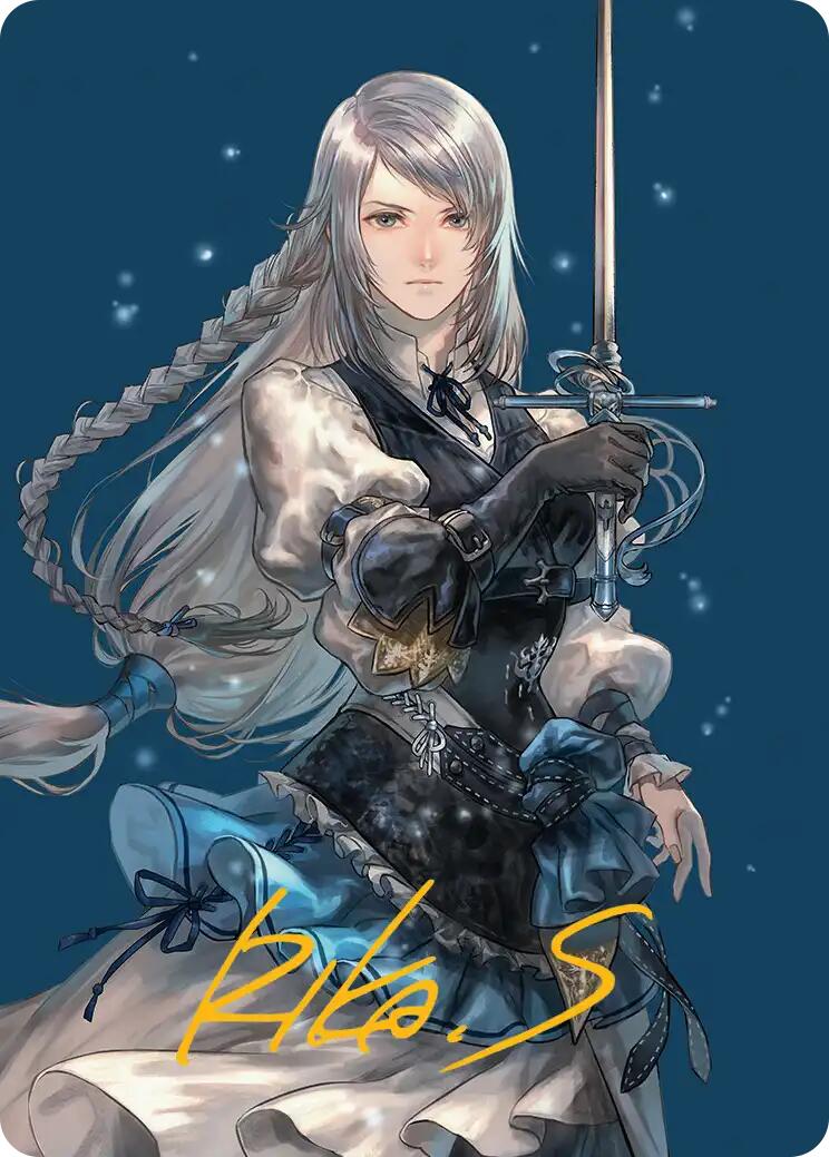Jill, Shiva's Dominant Art Card (Gold-Stamped Signature) [FINAL FANTASY Art Series] | Jack's On Queen