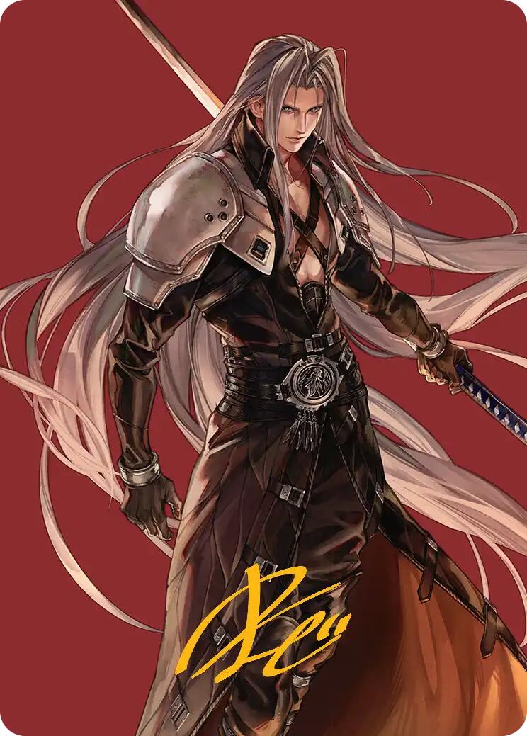 Sephiroth, Fabled SOLDIER Art Card (Gold-Stamped Signature) [FINAL FANTASY Art Series] | Jack's On Queen