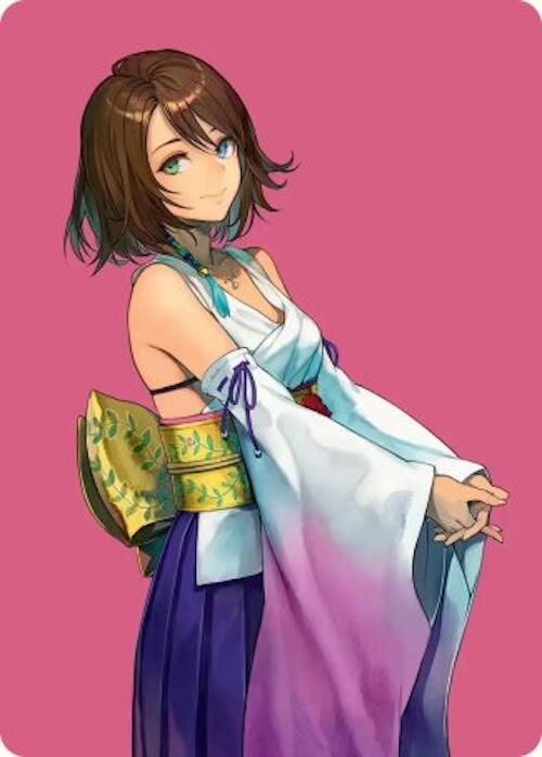 Yuna, Hope of Spira Art Card [FINAL FANTASY Art Series] | Jack's On Queen