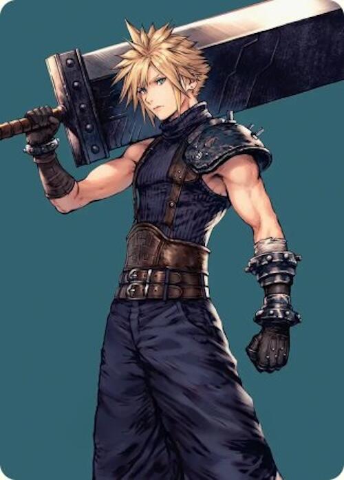 Cloud, Ex-SOLDIER Art Card [FINAL FANTASY Art Series] | Jack's On Queen