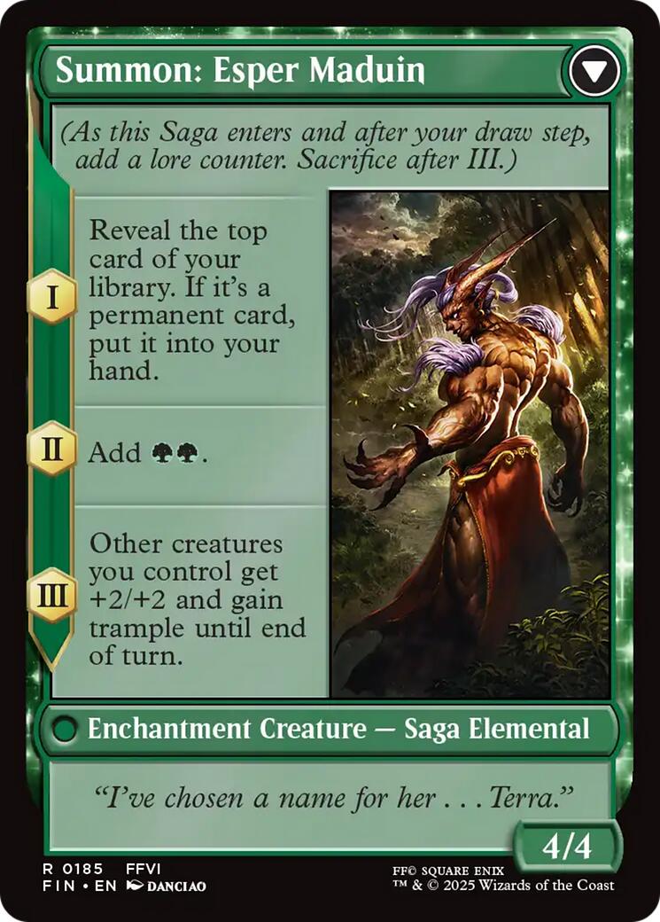 Esper Origins // Summon: Esper Maduin [FINAL FANTASY] | Jack's On Queen