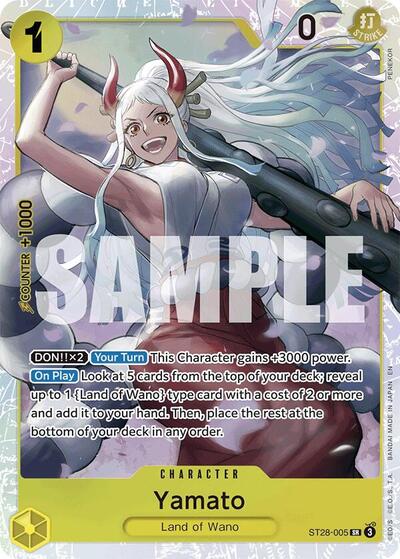 Yamato (ST28-005) [Starter Deck 28: GREEN/YELLOW Yamato] | Jack's On Queen