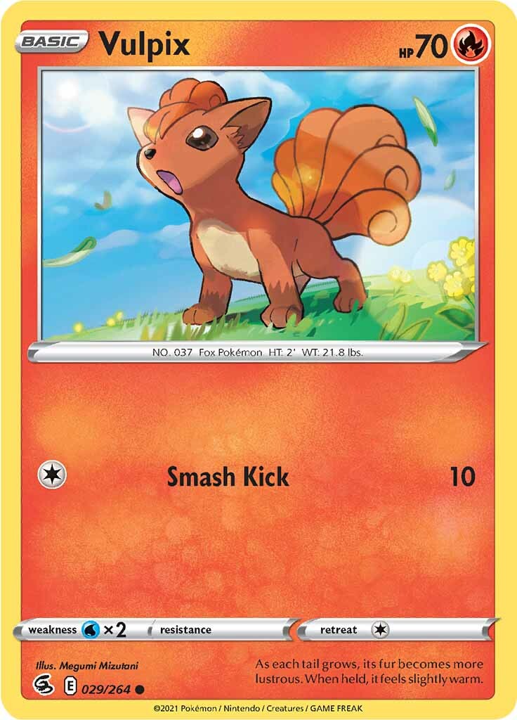 Vulpix (029/264) [Sword & Shield: Fusion Strike] | Jack's On Queen