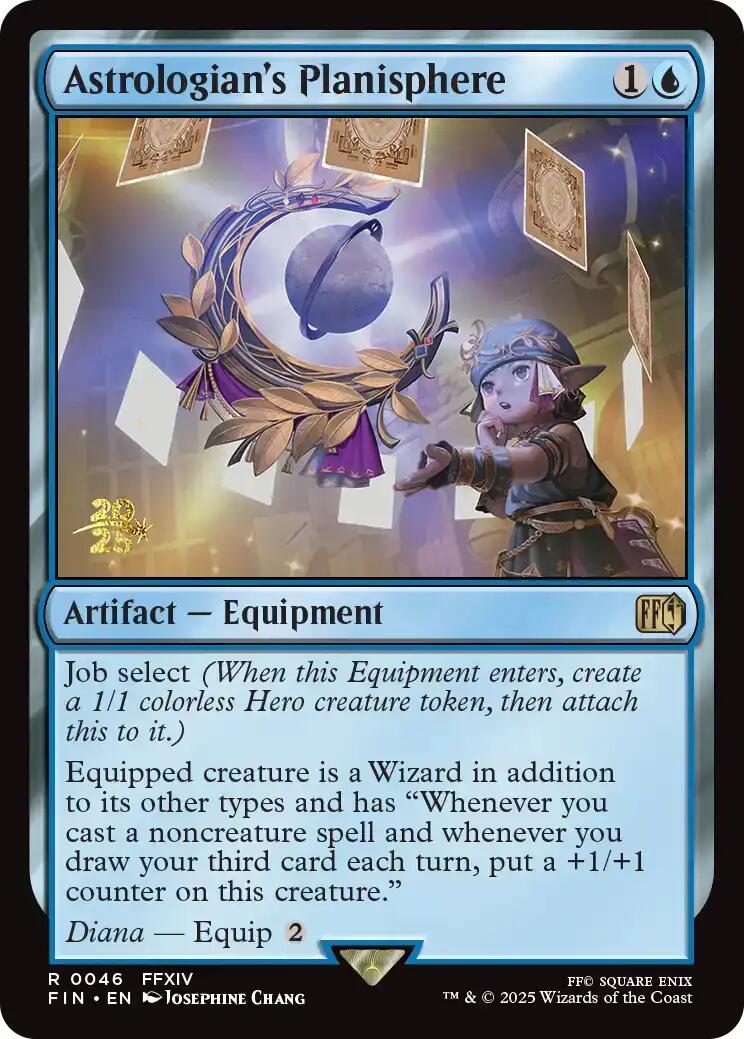 Astrologian's Planisphere [FINAL FANTASY Prerelease Promo] | Jack's On Queen