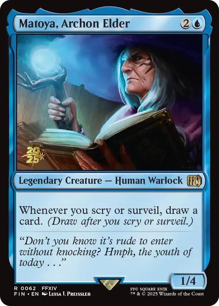 Matoya, Archon Elder [FINAL FANTASY Prerelease Promo] | Jack's On Queen