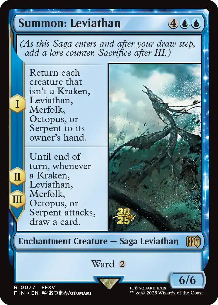 Summon: Leviathan [FINAL FANTASY Prerelease Promo] | Jack's On Queen