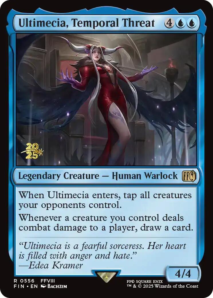 Ultimecia, Temporal Threat [FINAL FANTASY Prerelease Promo] | Jack's On Queen