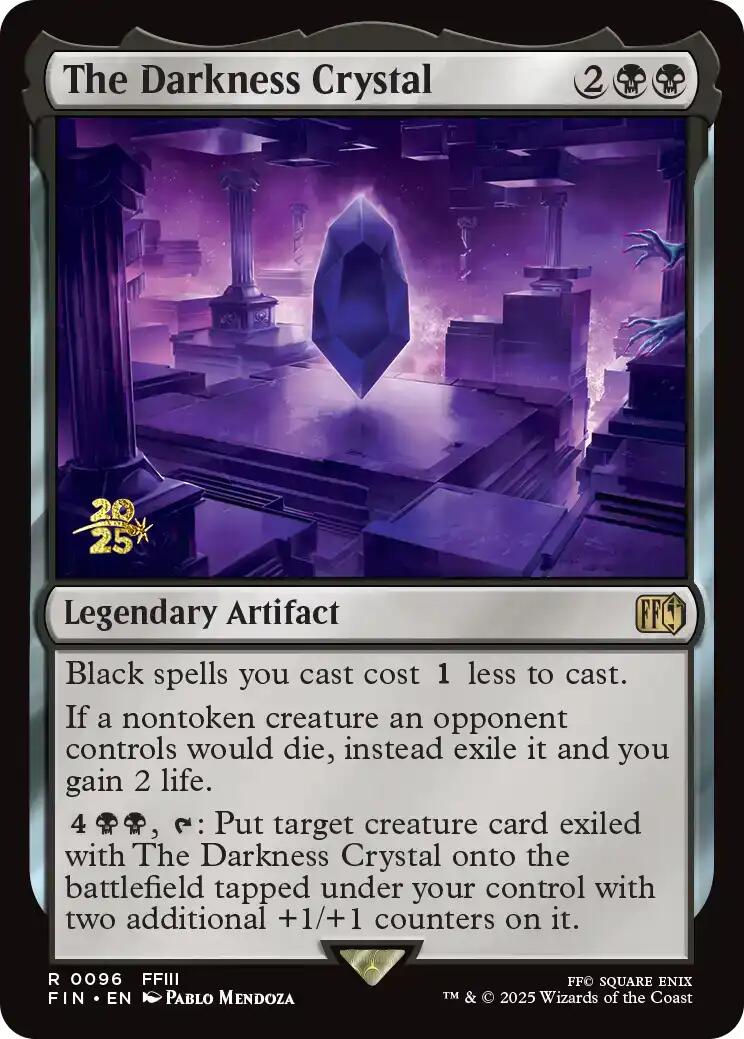 The Darkness Crystal [FINAL FANTASY Prerelease Promo] | Jack's On Queen