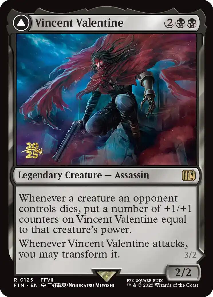 Vincent Valentine // Galian Beast [FINAL FANTASY Prerelease Promo] | Jack's On Queen