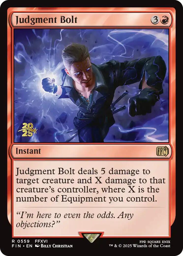 Judgment Bolt [FINAL FANTASY Prerelease Promo] | Jack's On Queen