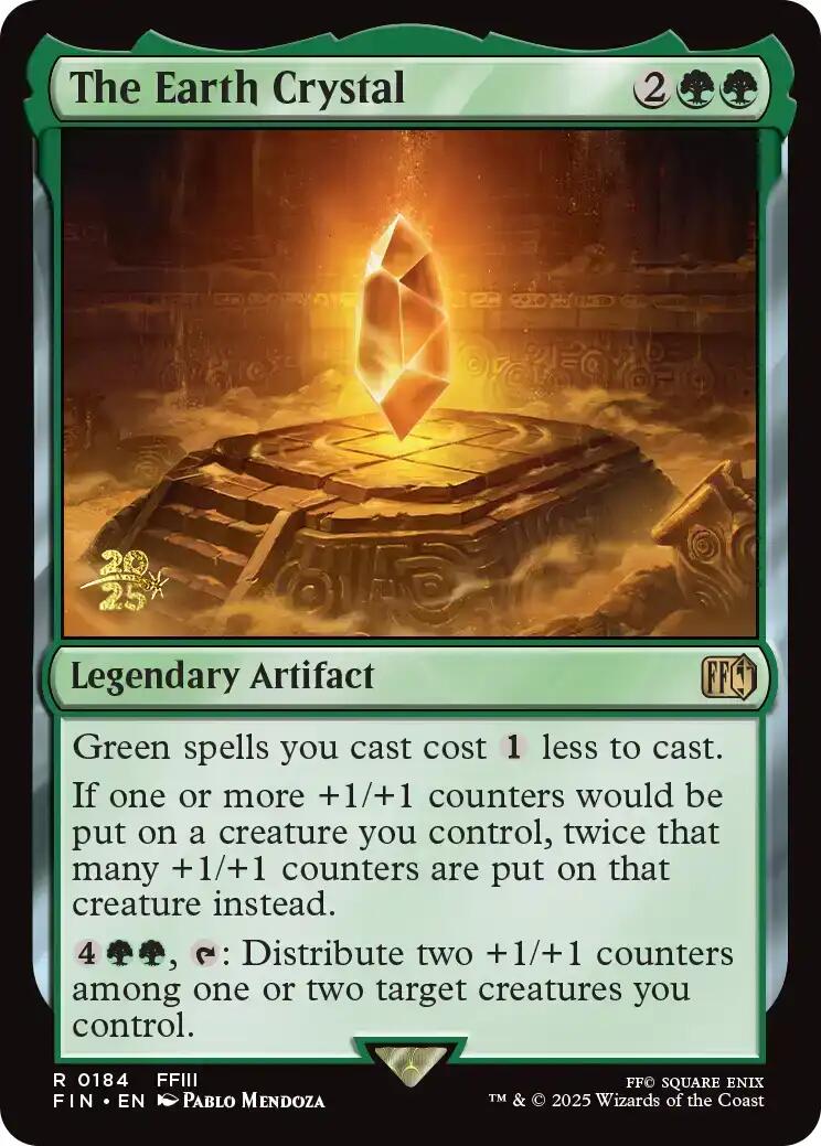 The Earth Crystal [FINAL FANTASY Prerelease Promo] | Jack's On Queen