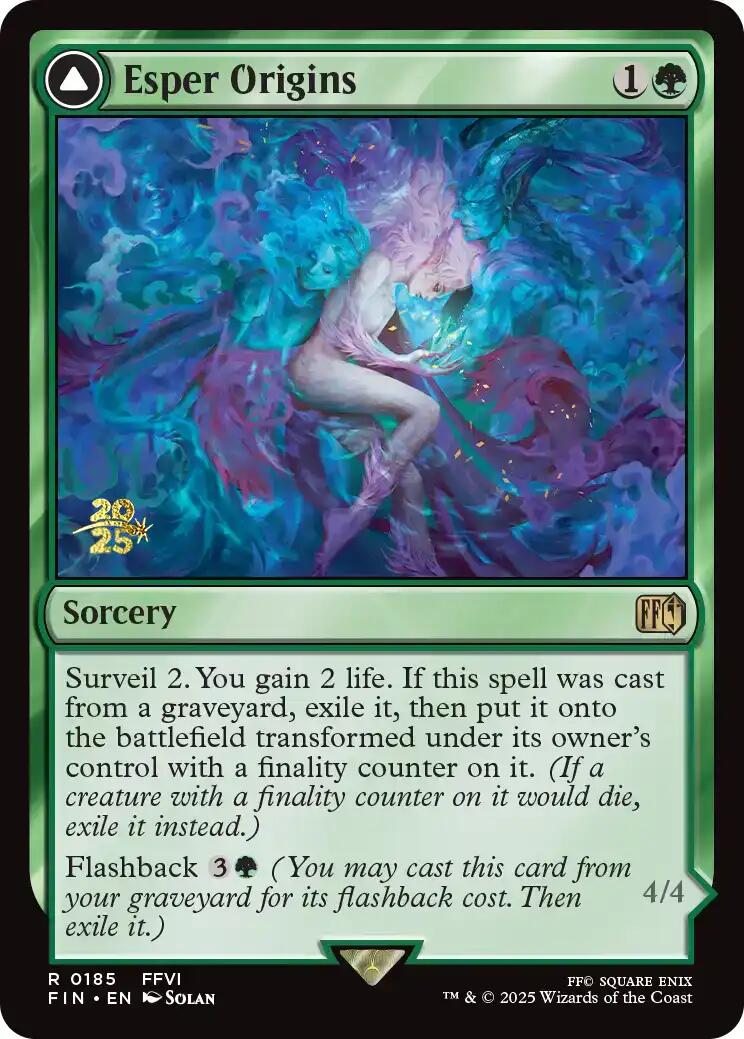 Esper Origins // Summon: Esper Maduin [FINAL FANTASY Prerelease Promo] | Jack's On Queen