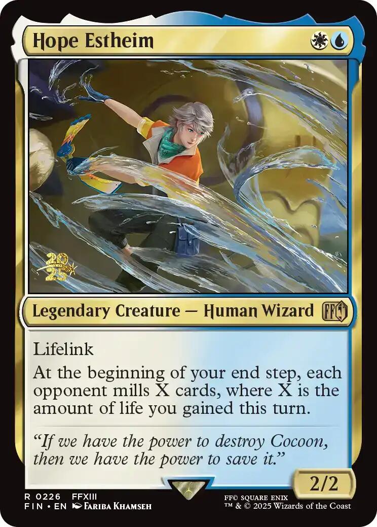 Hope Estheim [FINAL FANTASY Prerelease Promo] | Jack's On Queen