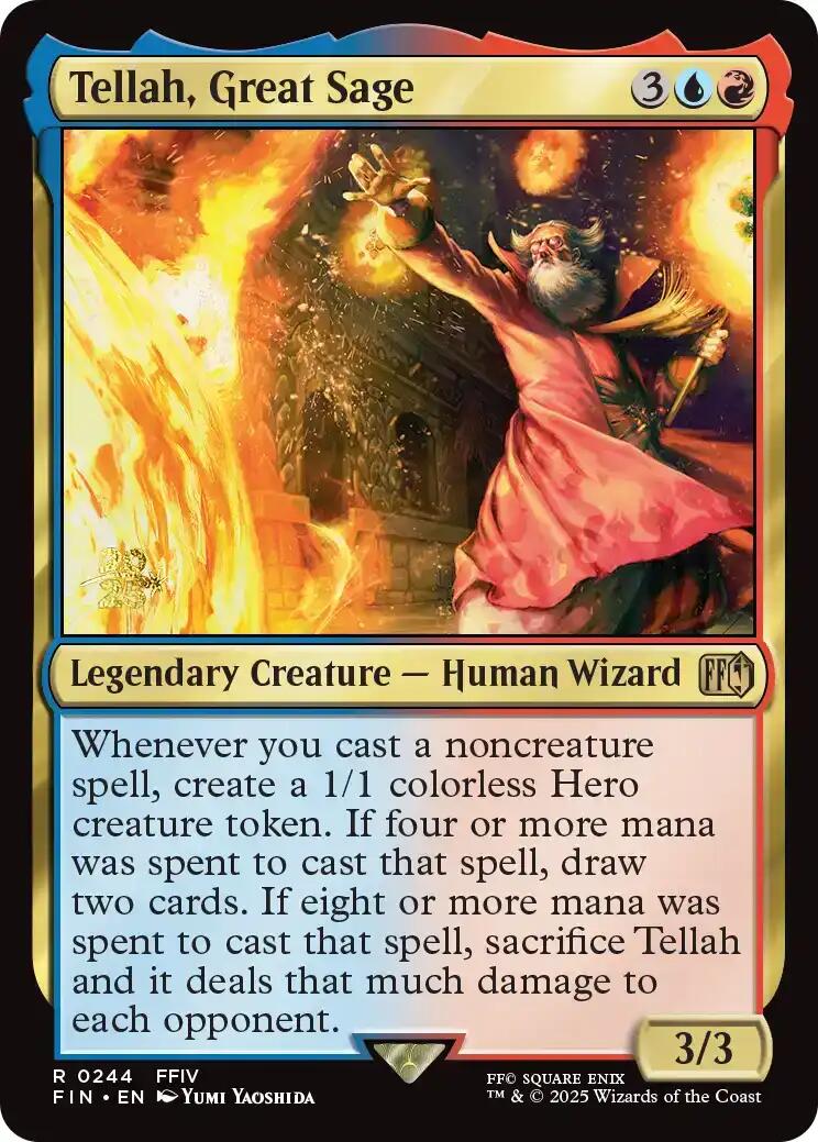 Tellah, Great Sage [FINAL FANTASY Prerelease Promo] | Jack's On Queen
