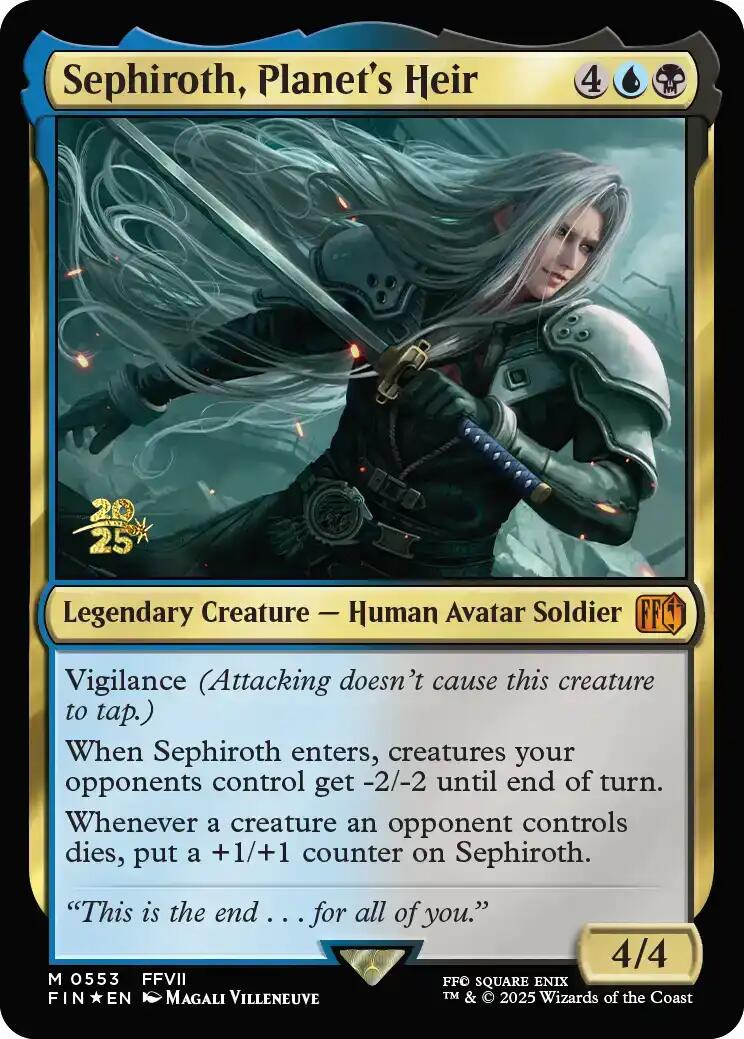 Sephiroth, Planet's Heir [FINAL FANTASY Prerelease Promo] | Jack's On Queen