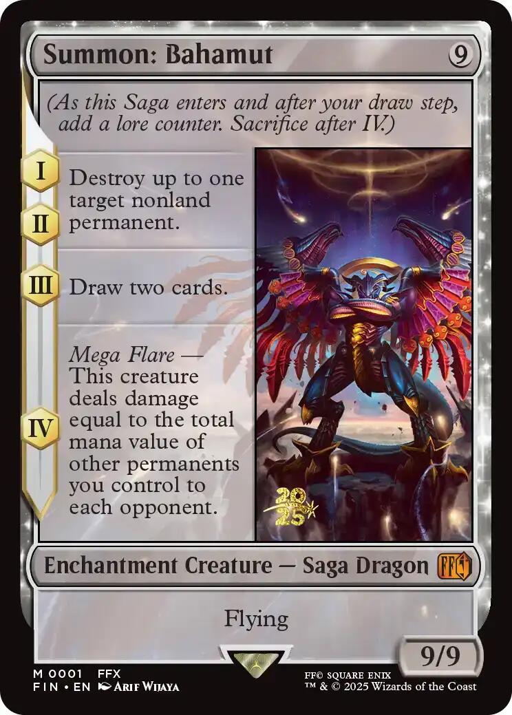 Summon: Bahamut [FINAL FANTASY Prerelease Promo] | Jack's On Queen