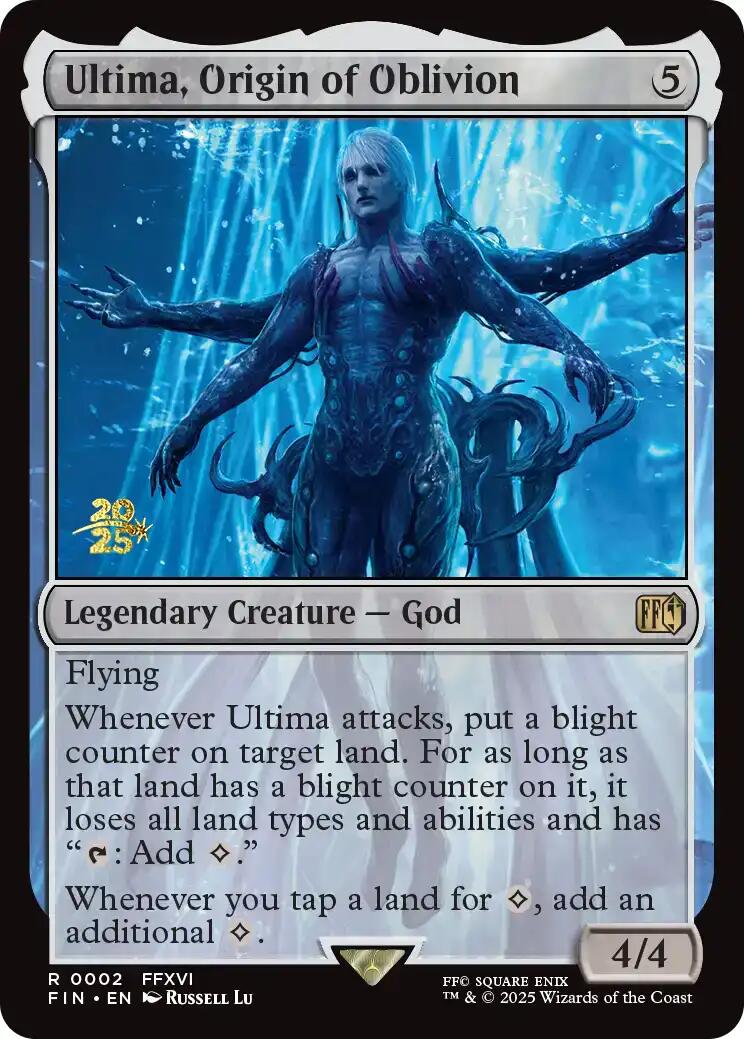 Ultima, Origin of Oblivion [FINAL FANTASY Prerelease Promo] | Jack's On Queen