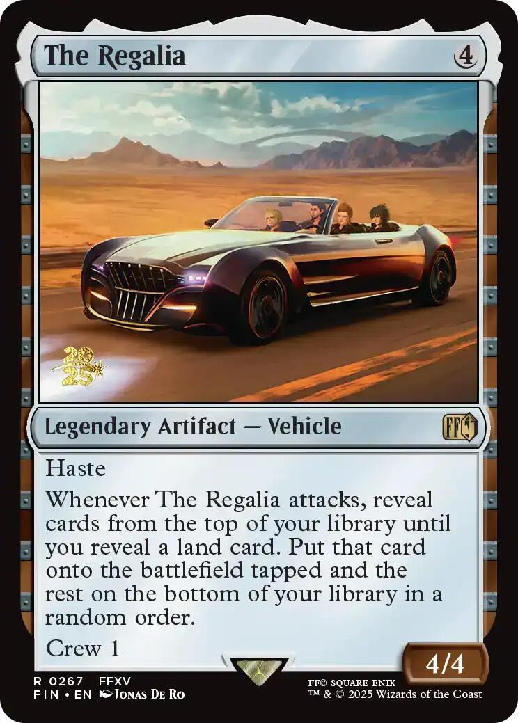 The Regalia [FINAL FANTASY Prerelease Promo] | Jack's On Queen