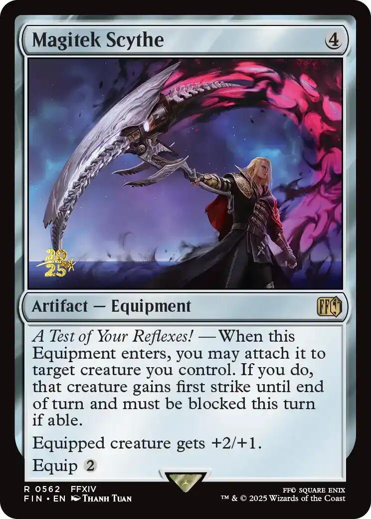 Magitek Scythe [FINAL FANTASY Prerelease Promo] | Jack's On Queen