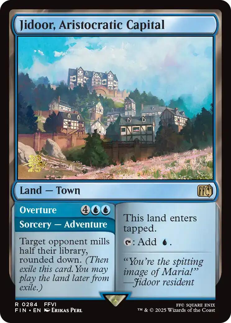 Jidoor, Aristocratic Capital [FINAL FANTASY Prerelease Promo] | Jack's On Queen