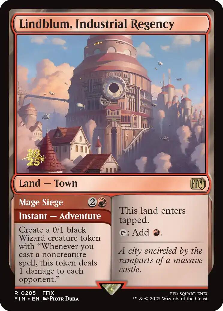Lindblum, Industrial Regency [FINAL FANTASY Prerelease Promo] | Jack's On Queen