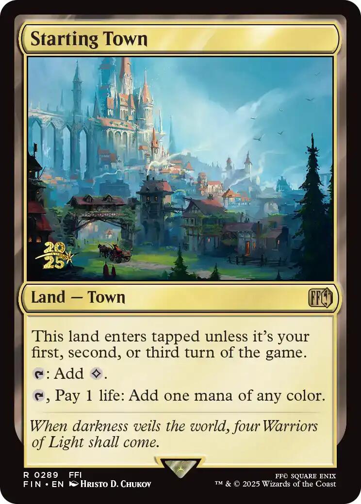 Starting Town [FINAL FANTASY Prerelease Promo] | Jack's On Queen