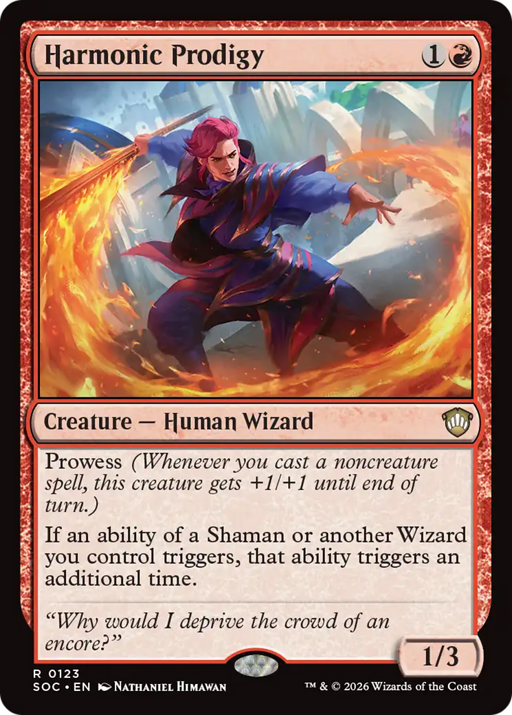 Harmonic Prodigy [Secrets of Strixhaven Commander] | Jack's On Queen