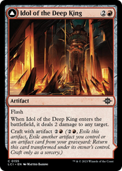 Idol of the Deep King // Sovereign's Macuahuitl [The Lost Caverns of Ixalan] | Jack's On Queen