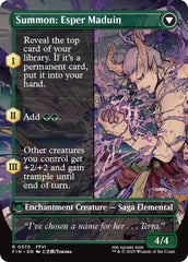 Esper Origins // Summon: Esper Maduin (Borderless) [FINAL FANTASY] | Jack's On Queen