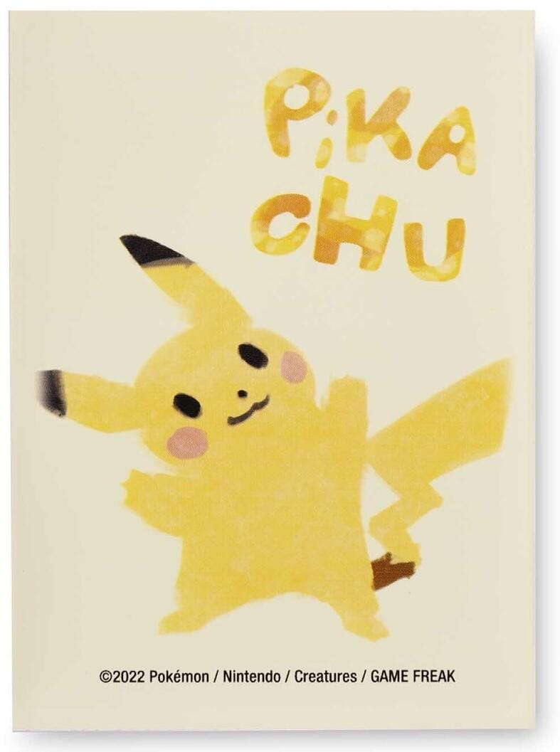 Card Sleeves - Pikachu Allover (65-Pack) (Pokemon Center Japan Exclusive) | Jack's On Queen