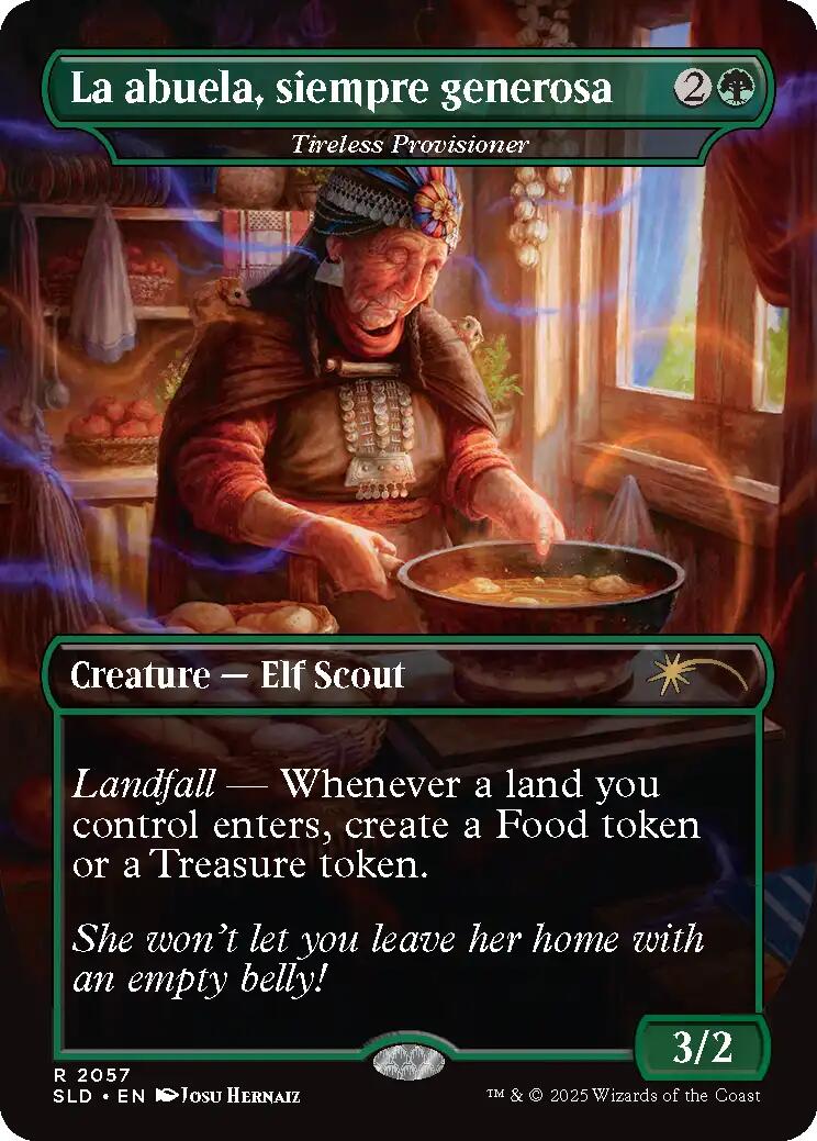 La abuela, siempre generosa - Tireless Provisioner [Secret Lair Drop Series] | Jack's On Queen