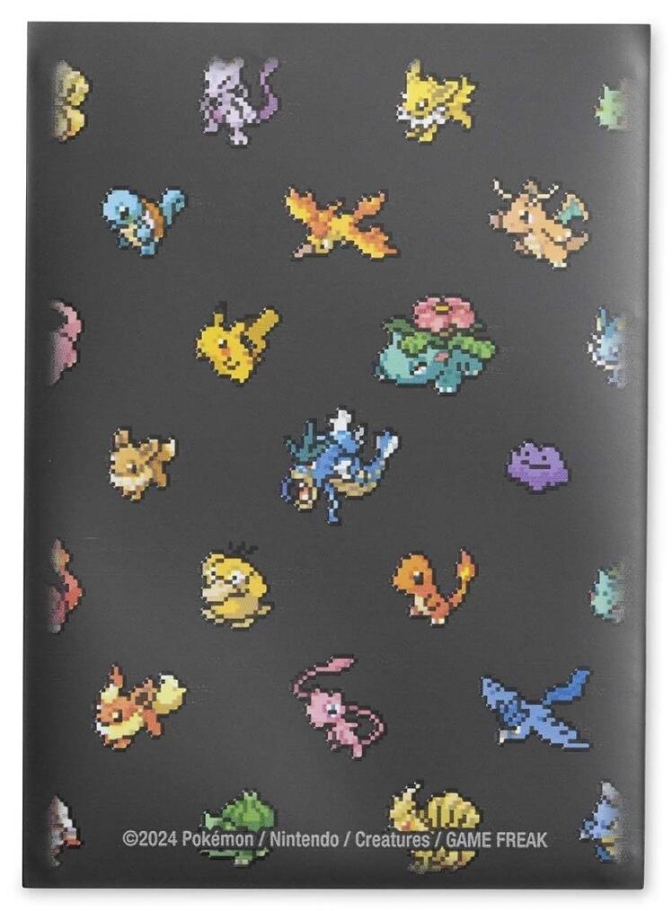 Card Sleeves - Pixels (65-Pack) (Pokemon Center Exclusive) | Jack's On Queen