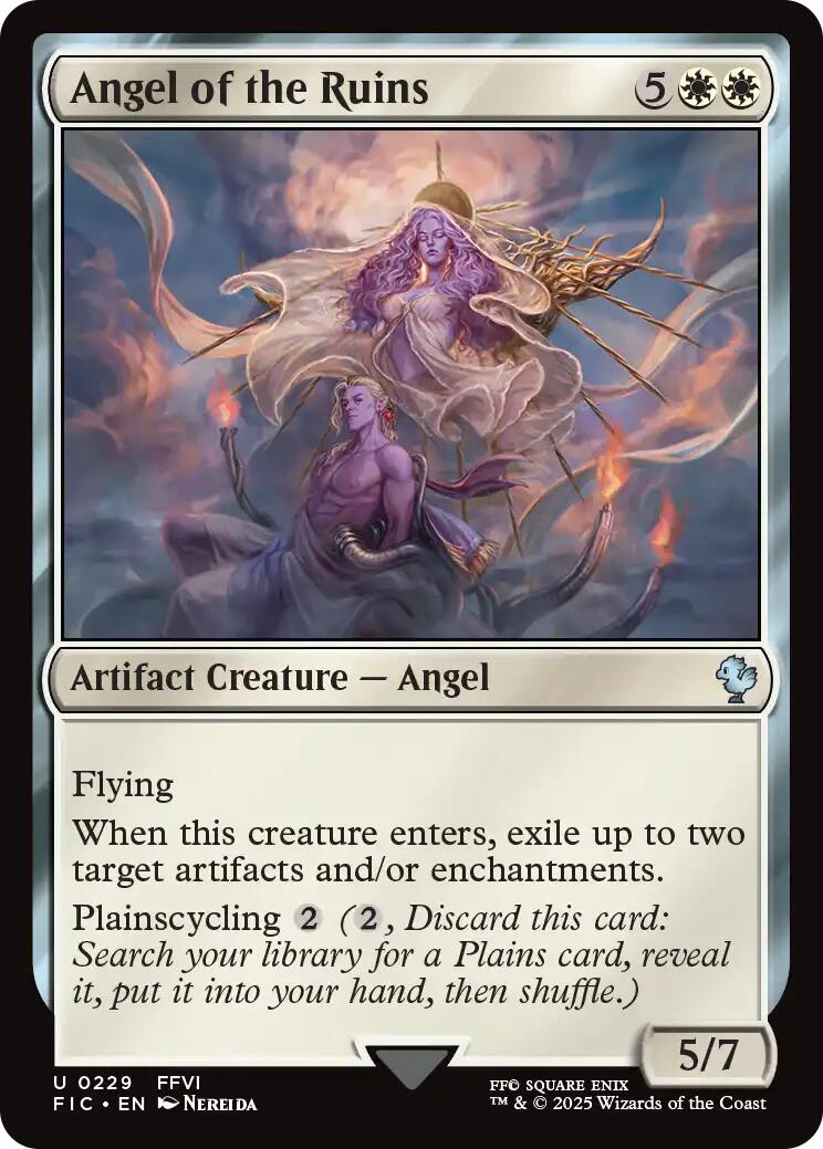 Angel of the Ruins (Surge Foil) [FINAL FANTASY Commander] | Jack's On Queen