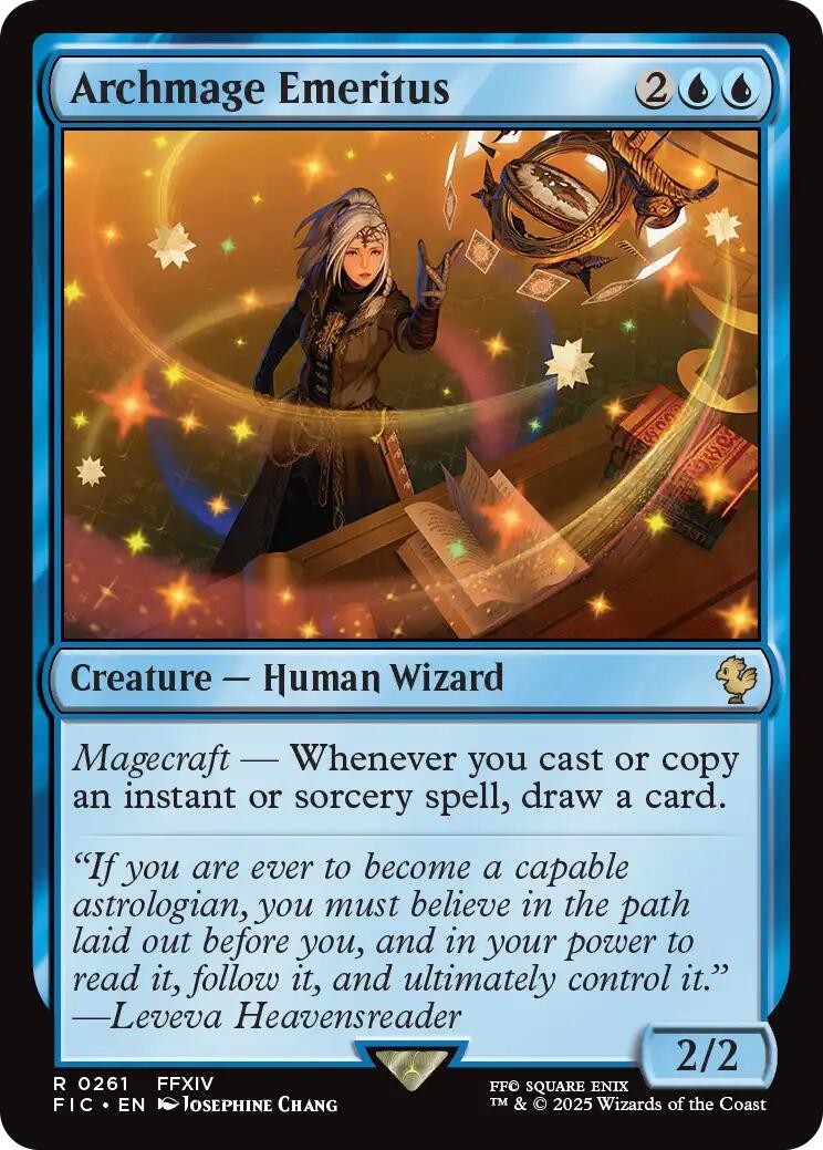 Archmage Emeritus (Surge Foil) [FINAL FANTASY Commander] | Jack's On Queen