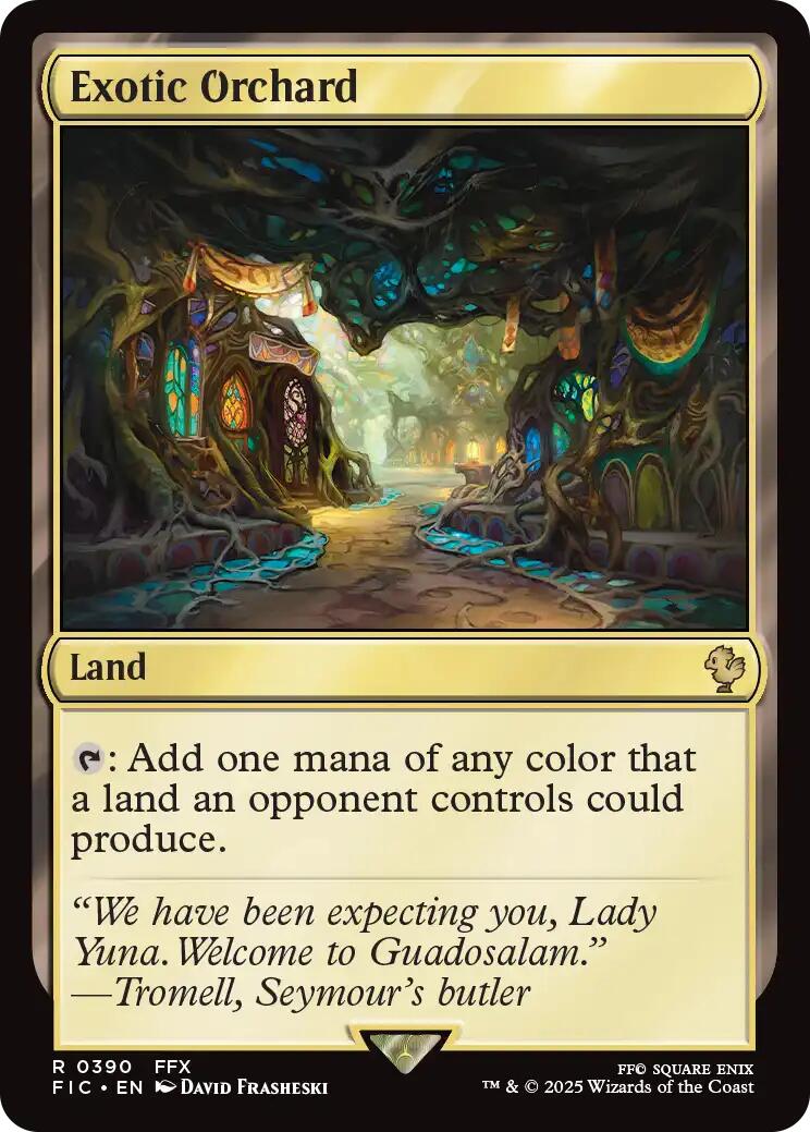 Exotic Orchard (Surge Foil) [FINAL FANTASY Commander] | Jack's On Queen