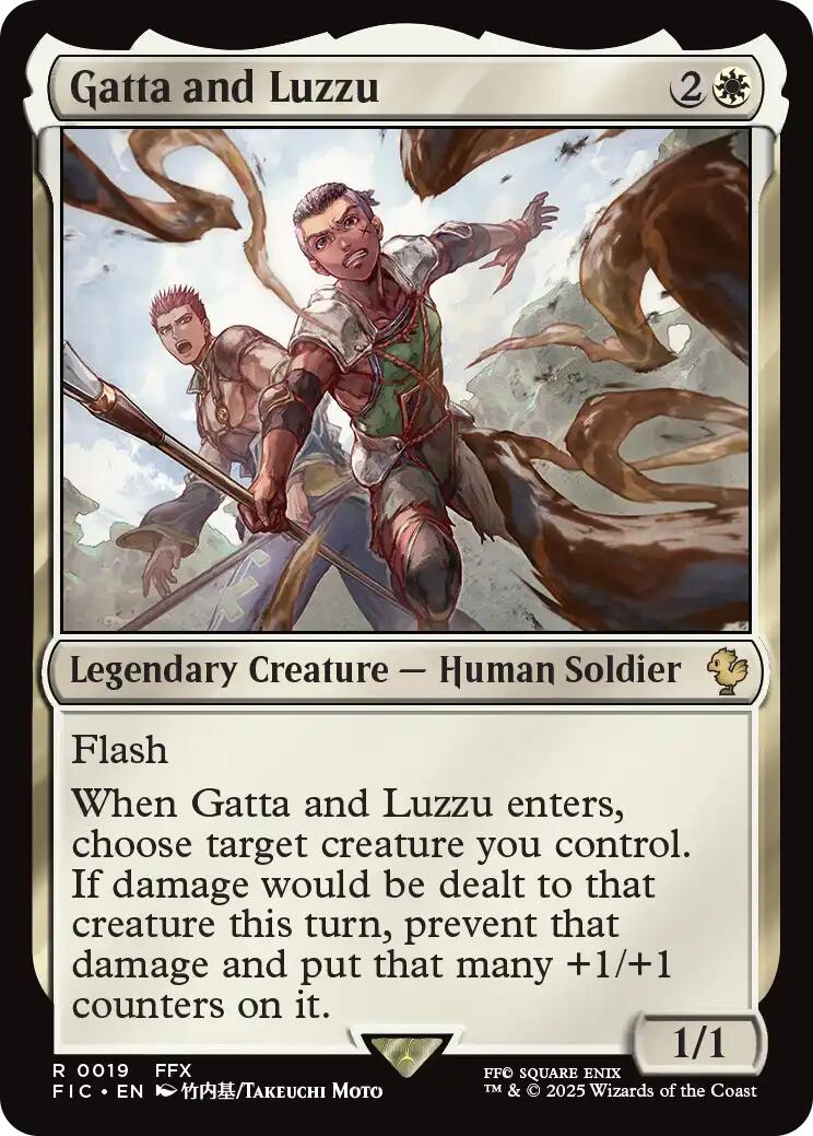 Gatta and Luzzu (Surge Foil) [FINAL FANTASY Commander] | Jack's On Queen