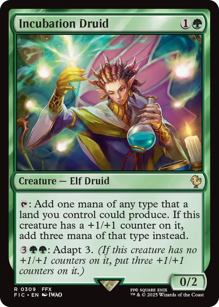 Incubation Druid (Surge Foil) [FINAL FANTASY Commander] | Jack's On Queen
