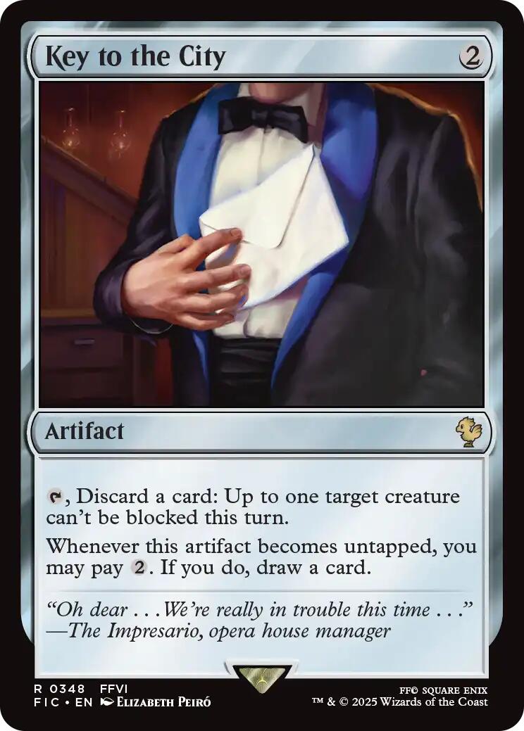 Key to the City (Surge Foil) [FINAL FANTASY Commander] | Jack's On Queen