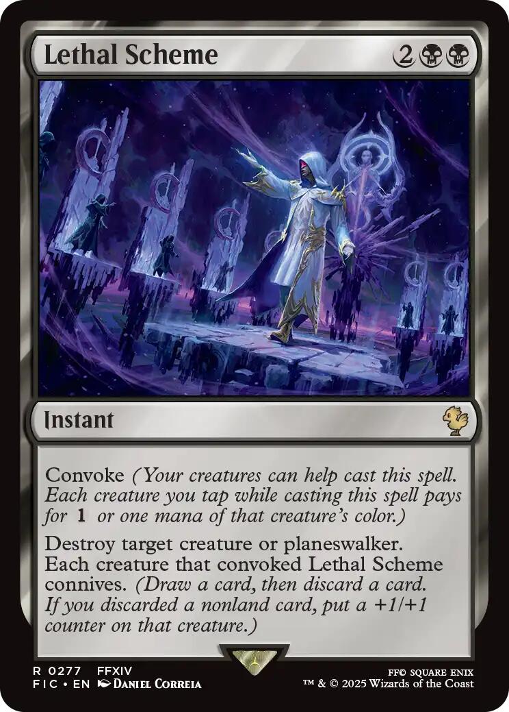 Lethal Scheme (Surge Foil) [FINAL FANTASY Commander] | Jack's On Queen