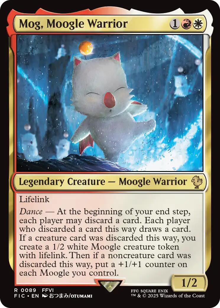 Mog, Moogle Warrior (Surge Foil) [FINAL FANTASY Commander] | Jack's On Queen