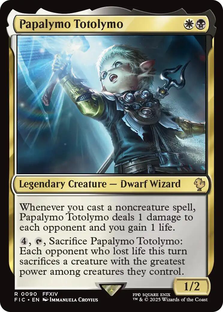 Papalymo Totolymo (Surge Foil) [FINAL FANTASY Commander] | Jack's On Queen