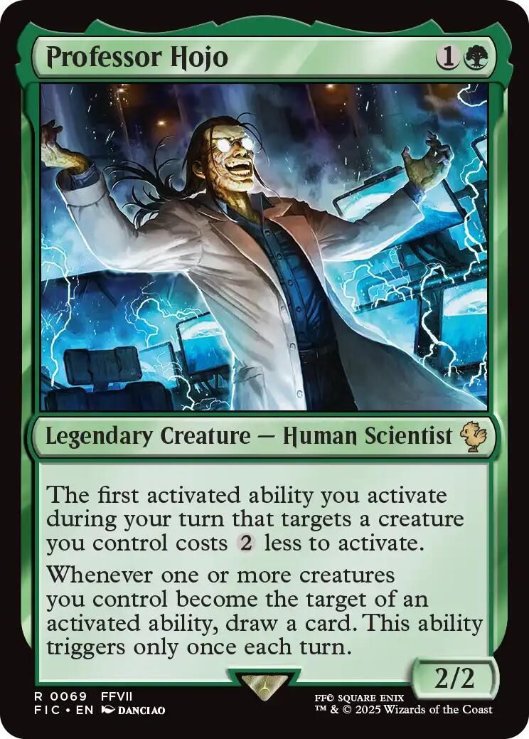 Professor Hojo (Surge Foil) [FINAL FANTASY Commander] | Jack's On Queen