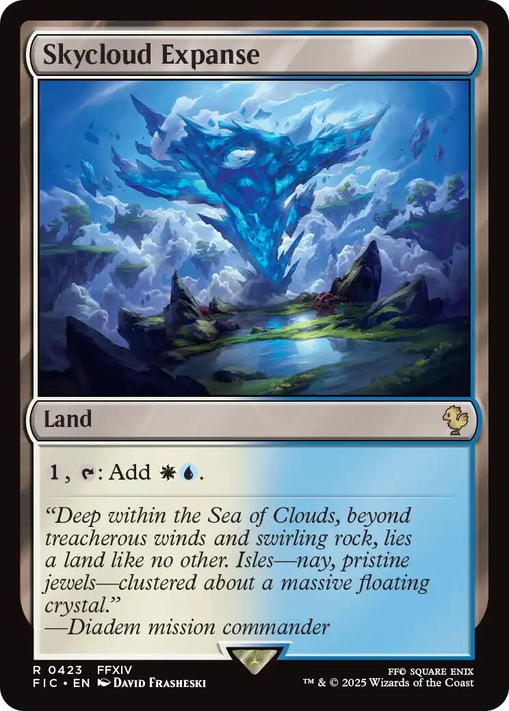 Skycloud Expanse (Surge Foil) [FINAL FANTASY Commander] | Jack's On Queen