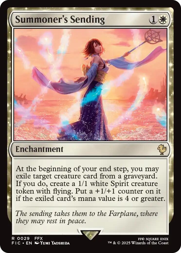 Summoner's Sending (Surge Foil) [FINAL FANTASY Commander] | Jack's On Queen